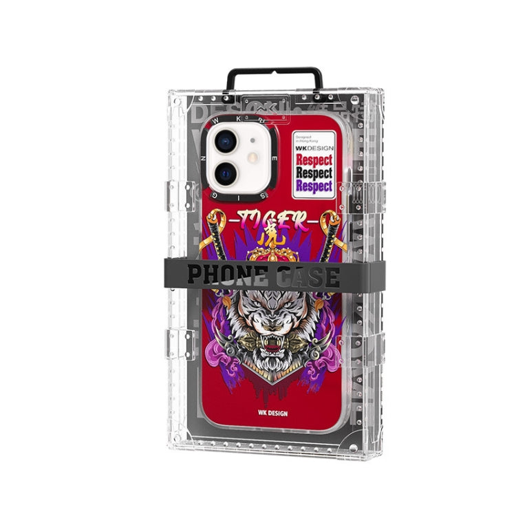 For iPhone 12 WK WPC-019 Gorillas Series Cool Magnetic Phone Case(WGM-004) - iPhone 12 / 12 Pro Cases by WK | Online Shopping South Africa | PMC Jewellery