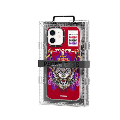 For iPhone 12 WK WPC-019 Gorillas Series Cool Magnetic Phone Case(WGM-001) - iPhone 12 / 12 Pro Cases by WK | Online Shopping South Africa | PMC Jewellery