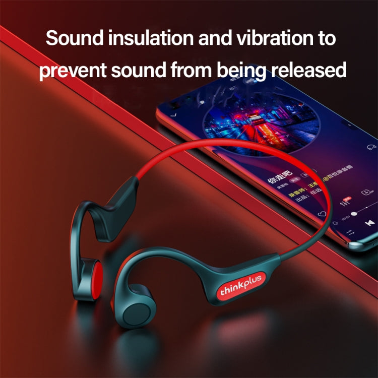 Lenovo X3Pro Bone Conduction Bluetooth Sports Earphone(Black) - Neck-mounted Earphone by Lenovo | Online Shopping South Africa | PMC Jewellery