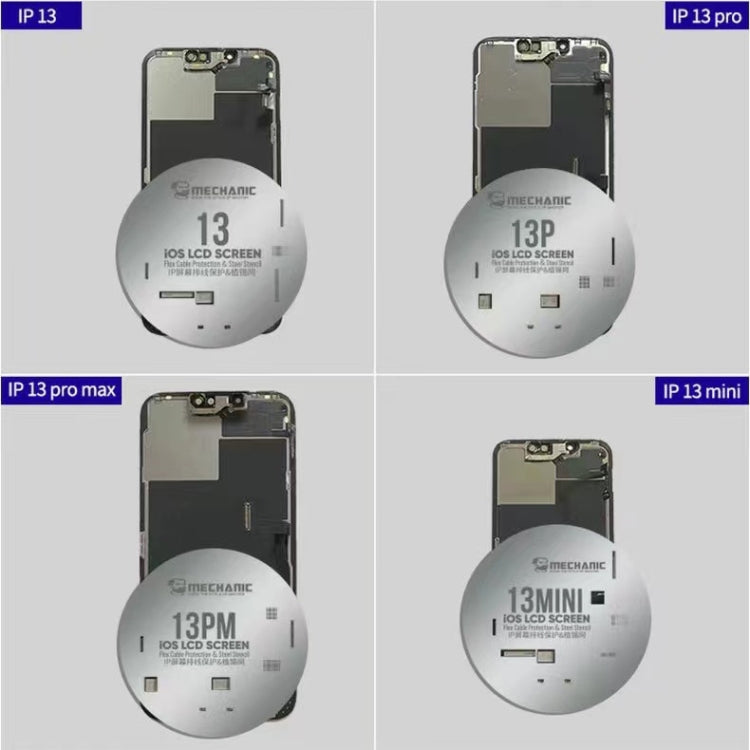 Mechanic UFO LCD Screen Flex Cable Protection and Reballing Planting For iPhone 13 mini - BGA Stencils by MECHANIC | Online Shopping South Africa | PMC Jewellery