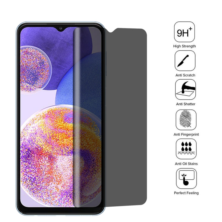 Full Cover Anti-peeping Tempered Glass Film For Samsung Galaxy A23 - free shipping - PMC TechLife - Order now!