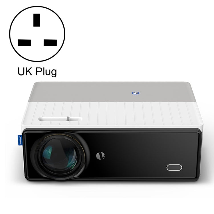 VIVIBRIGHT D5000 1920x1080P 420ANSI 6000Lumens LCD + LED HD Digital Projector, Basic Version UK Plug - LED Projector by VIVIBRIGHT | Online Shopping South Africa | PMC Jewellery