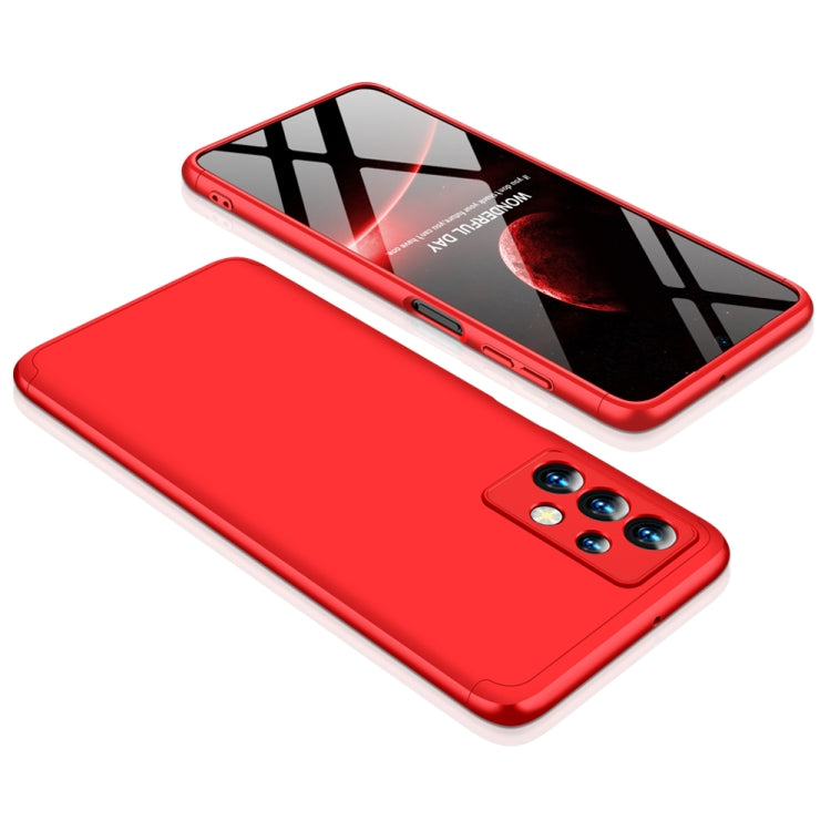 For Samsung Galaxy A13 4G GKK Three Stage Splicing Full Coverage PC Phone Case(Red) - Galaxy Phone Cases by GKK | Online Shopping South Africa | PMC Jewellery