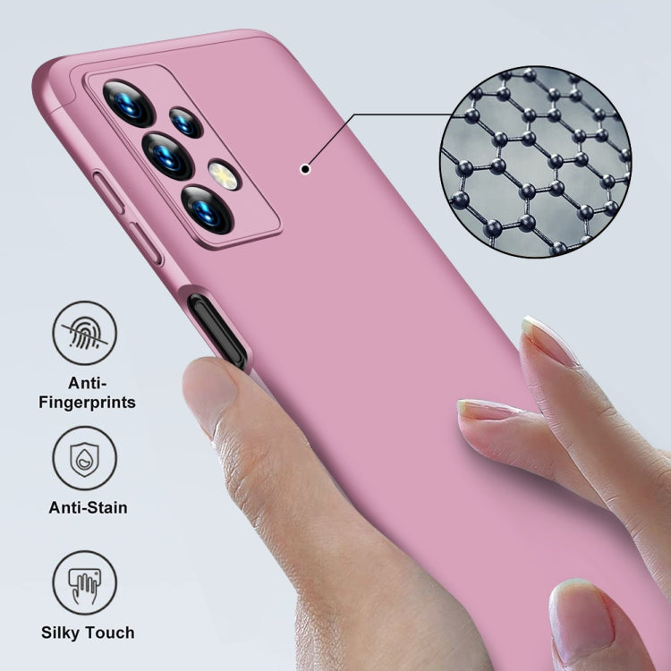 For Samsung Galaxy A23 GKK Three Stage Splicing Full Coverage PC Phone Case(Rose Gold) - Galaxy Phone Cases by GKK | Online Shopping South Africa | PMC Jewellery