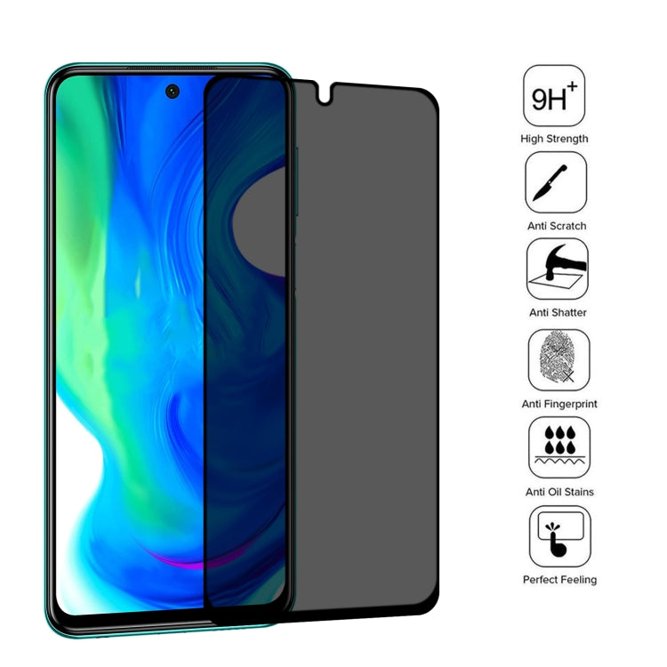 25 PCS Full Cover Anti-peeping Tempered Glass Film For Xiaomi Poco M2 Pro -  by PMC TechLife | Online Shopping South Africa | PMC TechLife