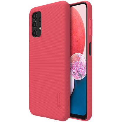 For Samsung Galaxy A13 4G NILLKIN Frosted PC Phone Case(Red) - Galaxy Phone Cases by NILLKIN | Online Shopping South Africa | PMC Jewellery