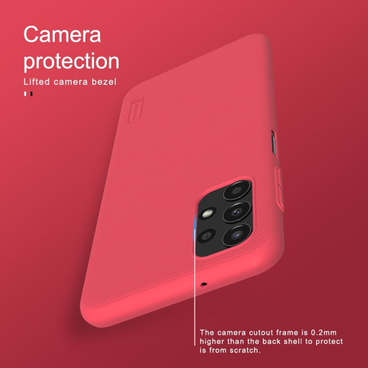 For Samsung Galaxy A13 4G NILLKIN Frosted PC Phone Case(Red) - free shipping - PMC TechLife - Order now!