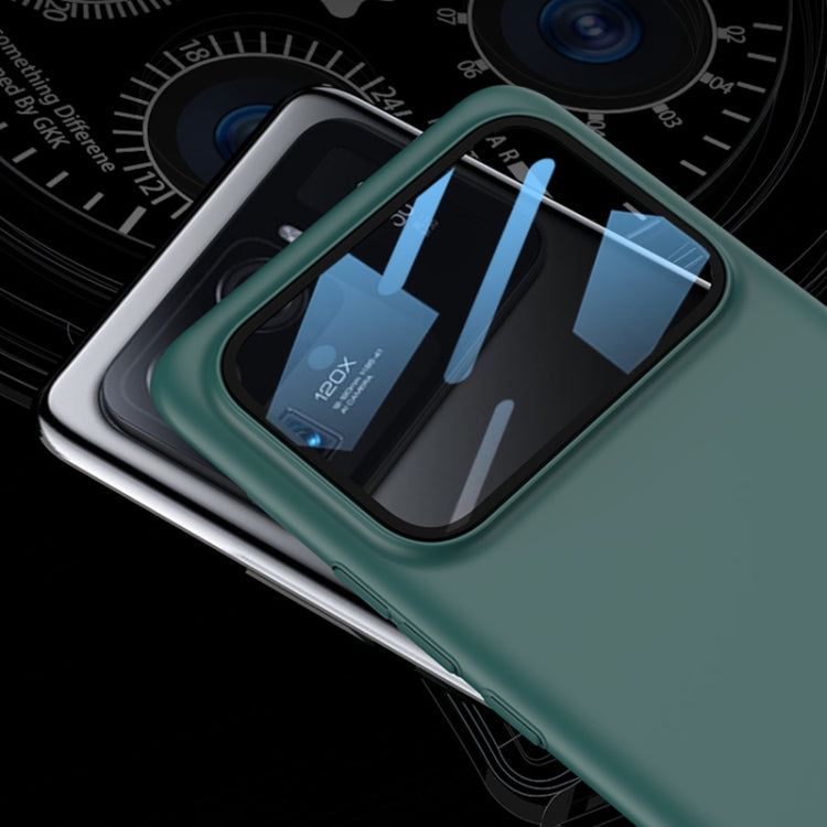 For Xiaomi Mi 11 Ultra GKK Ultra-thin Full Coverage Protective Case with Back Camera Lens Film(Dark Night Green) - Mi 11 Ultra Cases by GKK | Online Shopping South Africa | PMC Jewellery