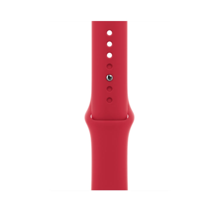 Silicone Watch Band For Apple Watch 46mm / 49mm / 45mm / 44mm(Red) - Watch Bands by PMC TechLife | Online Shopping South Africa | PMC TechLife | Buy Now Pay Later Mobicred