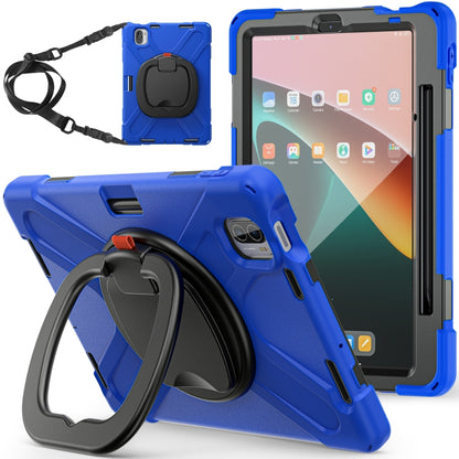 For Xiaomi Pad 5 / Pad 5 Pro Silicone + PC Tablet Protective Case(Blue) -  by PMC Jewellery | Online Shopping South Africa | PMC Jewellery