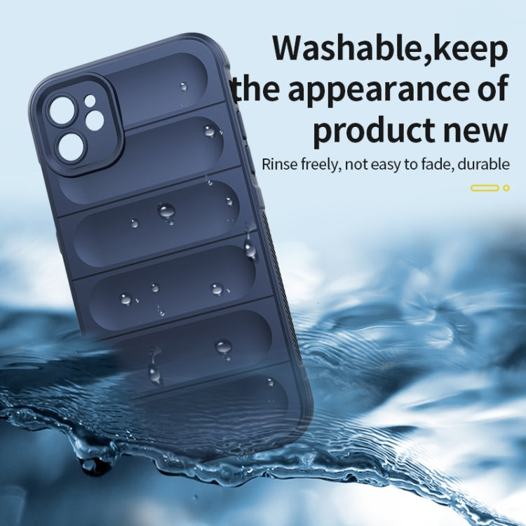 For iPhone 11 Pro Max Magic Shield TPU + Flannel Phone Case (Dark Blue) - free shipping - PMC TechLife - Order now!