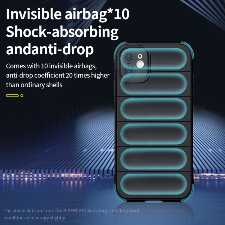 For iPhone 13 Magic Shield TPU + Flannel Phone Case(Light Blue) - free shipping - PMC TechLife - Order now!