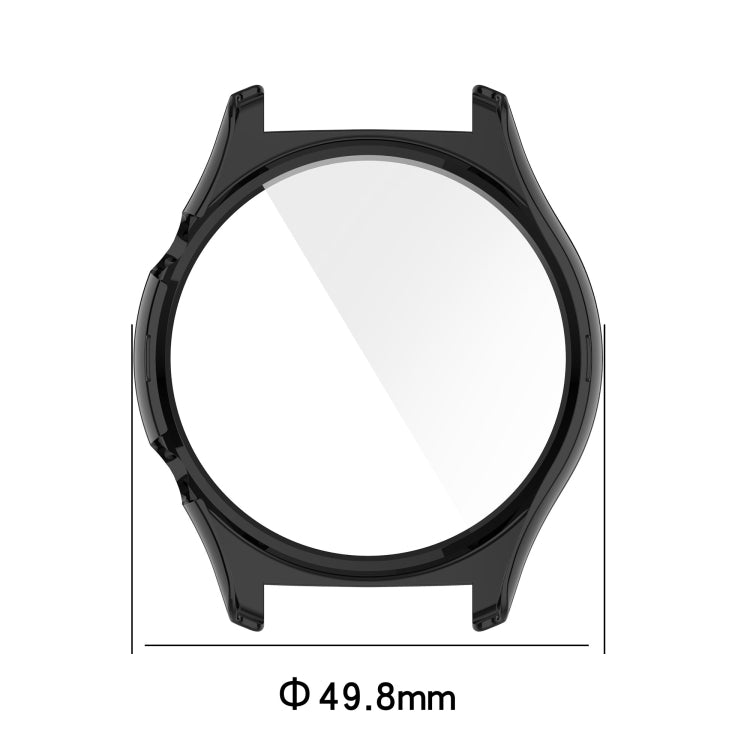 For Honor Watch GS 3 PC+Tempered Glass Watch Case(Ink Blue) - Watch Cases by PMC TechLife | Online Shopping South Africa | PMC TechLife | Buy Now Pay Later Mobicred