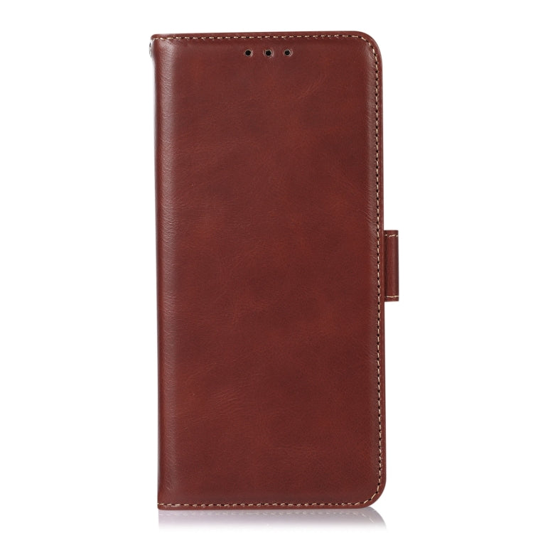 For Xiaomi 12 Lite Crazy Horse Top Layer Cowhide Leather Phone Case(Brown) - Xiaomi Cases by PMC TechLife | Online Shopping South Africa | PMC TechLife
