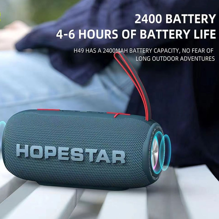 HOPESTAR H49 RGB Light TWS Waterproof Wireless Bluetooth Speaker(Black) - free shipping - PMC TechLife - Order now!