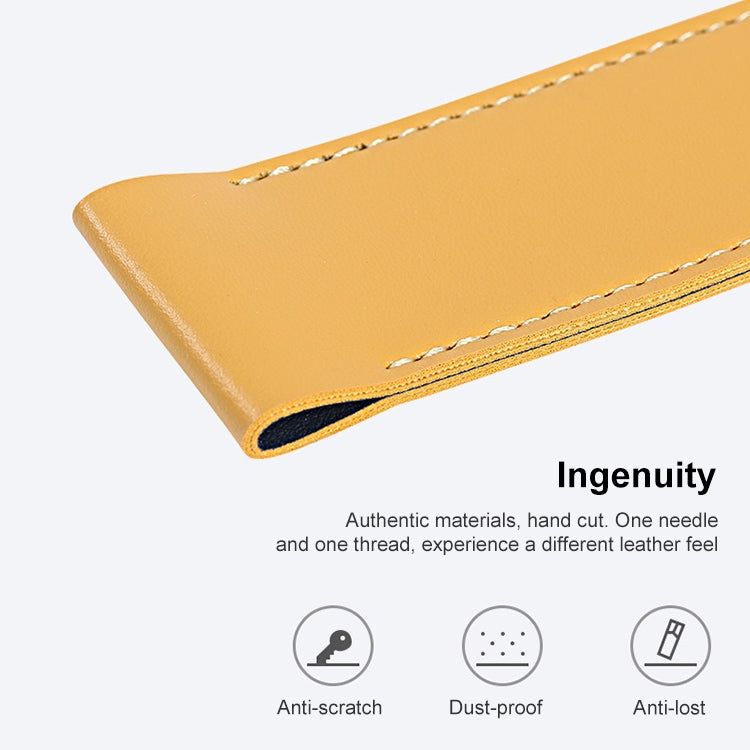 PU Leather Shockproof Protective Case for Apple Pencil 1 / 2(Dark Blue) - Pencil Accessories by PMC TechLife | Online Shopping South Africa | PMC TechLife