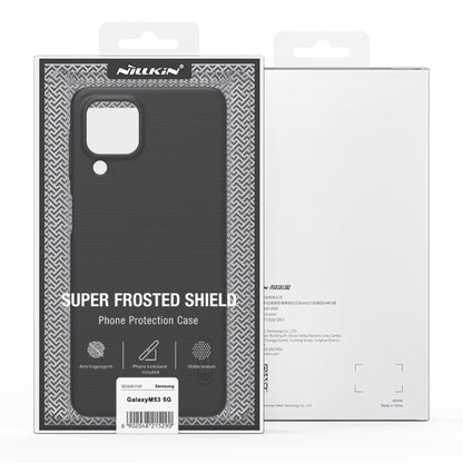 For Samsung Galaxy M53 5G NILLKIN Frosted PC Phone Case(Black) - Galaxy Phone Cases by NILLKIN | Online Shopping South Africa | PMC Jewellery