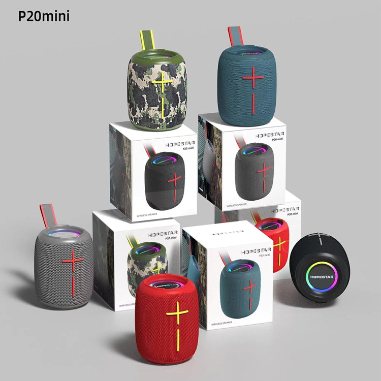 HOPESTAR P20 mini Waterproof Wireless Bluetooth Speaker(Red) - free shipping - PMC TechLife - Order now!