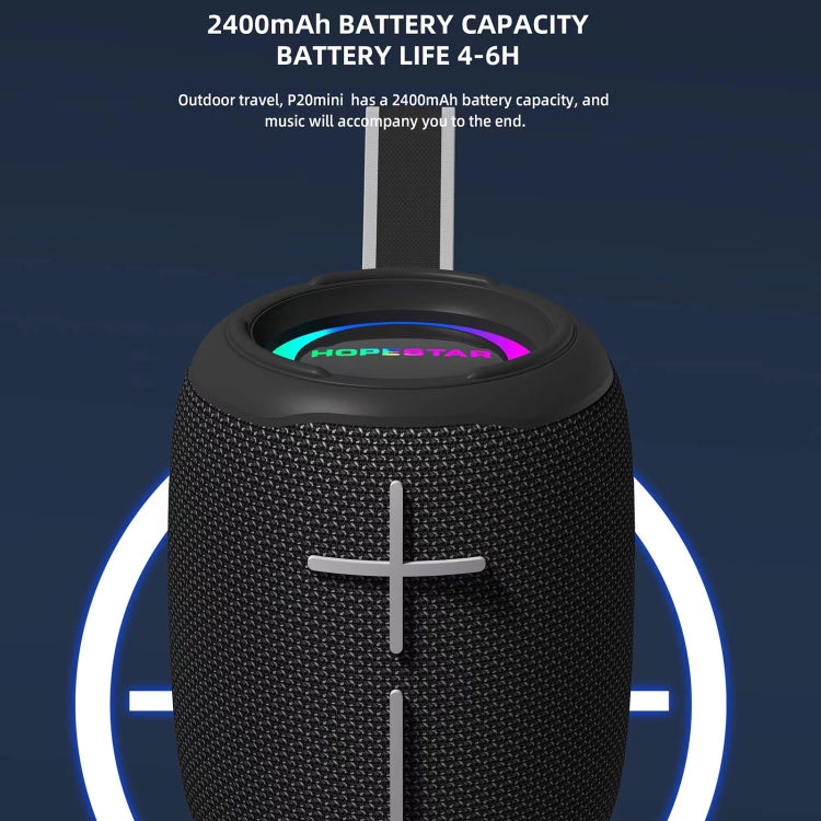 HOPESTAR P20 mini Waterproof Wireless Bluetooth Speaker(Grey) - free shipping - PMC TechLife - Order now!