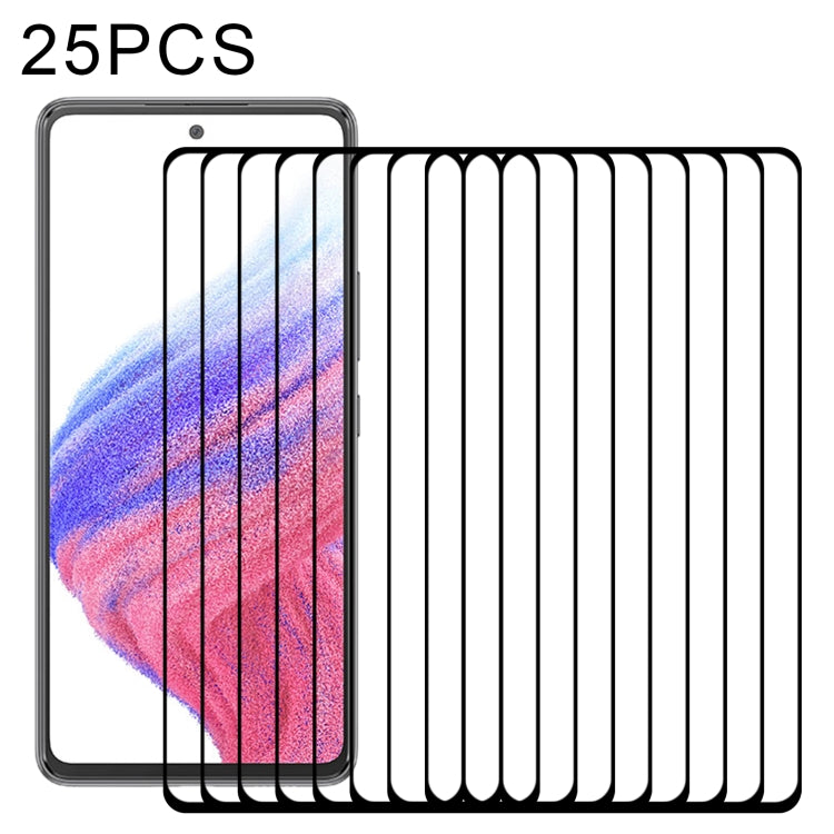25 PCS Full Glue Cover Screen Protector Tempered Glass Film For Samsung Galaxy A53 5G - free shipping - PMC TechLife - Order now!