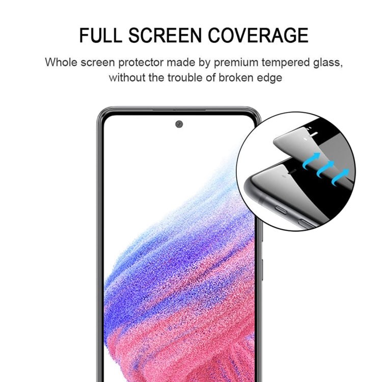 25 PCS Full Glue Cover Screen Protector Tempered Glass Film For Samsung Galaxy A53 5G - free shipping - PMC TechLife - Order now!