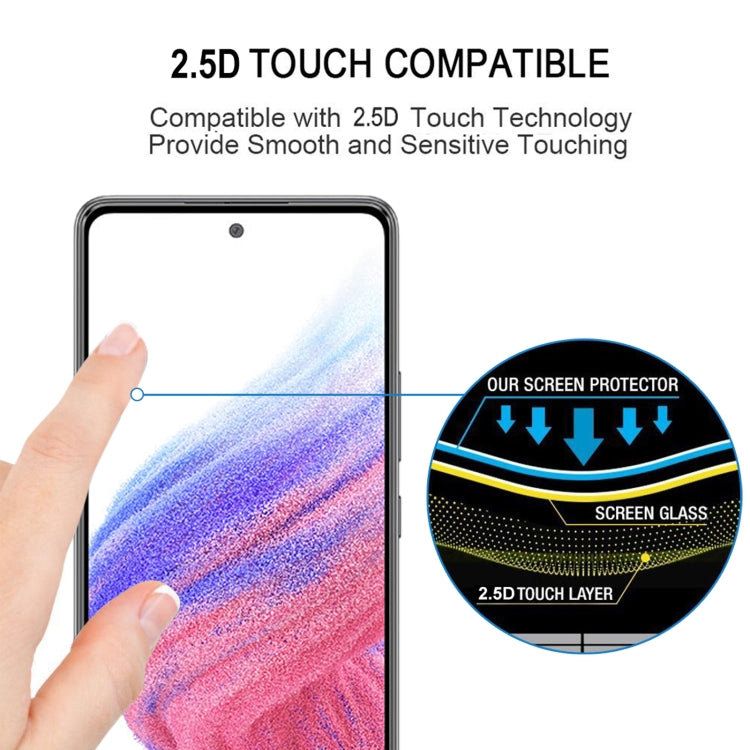 25 PCS Full Glue Cover Screen Protector Tempered Glass Film For Samsung Galaxy A53 5G - free shipping - PMC TechLife - Order now!