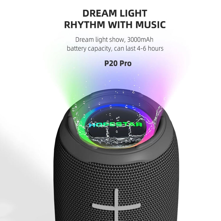 HOPESTAR P20 Pro Waterproof Wireless Bluetooth Speaker(Grey) - free shipping - PMC TechLife - Order now!