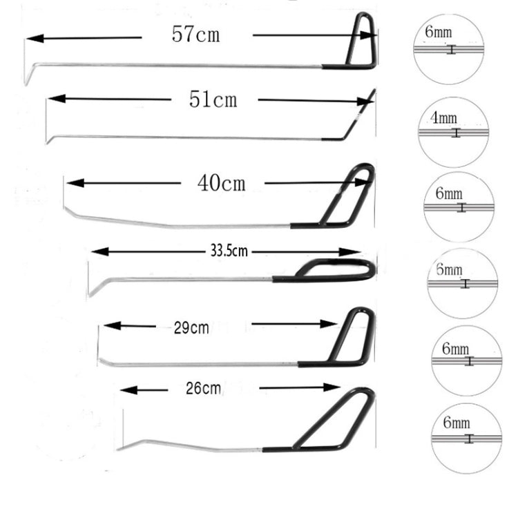 Q1 18 in 1 Car Paintless Dent Repair Hail Remover Hooks Rods Kit - free shipping - PMC TechLife - Order now!