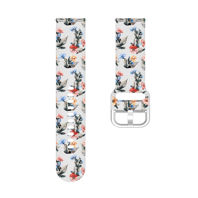For Huawei Watch GT 3 Pro 22mm Transparent Printed TPU Silicone Watch Band(3) - Watch Bands by PMC TechLife | Online Shopping South Africa | PMC TechLife | Buy Now Pay Later Mobicred