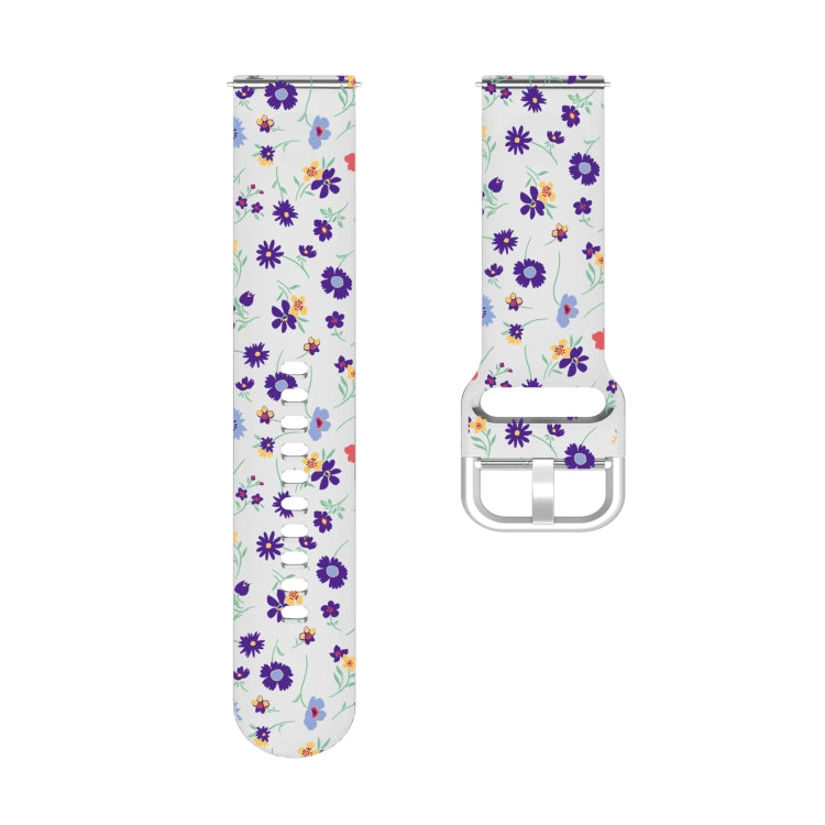 For Huawei Watch GT 3 Pro 22mm Transparent Printed TPU Silicone Watch Band(6) - Watch Bands by PMC TechLife | Online Shopping South Africa | PMC TechLife | Buy Now Pay Later Mobicred