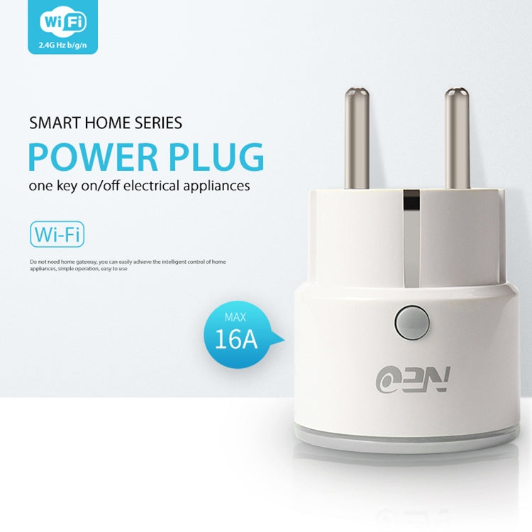 NEO NAS-WR01W 16A 2.4G WiFi EU Smart Plug - Smart Socket by NEO | Online Shopping South Africa | PMC Jewellery