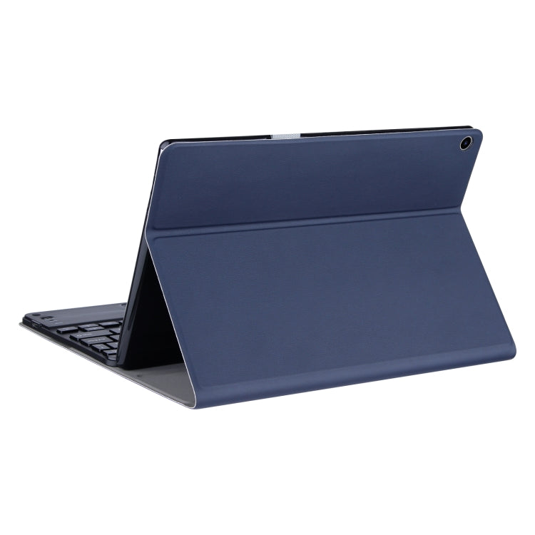 For Lenovo Tab M10 HD Gen 2 Touchpad Bluetooth Keyboard Leather Tablet Case(Blue) - Lenovo Keyboard by PMC Jewellery | Online Shopping South Africa | PMC Jewellery