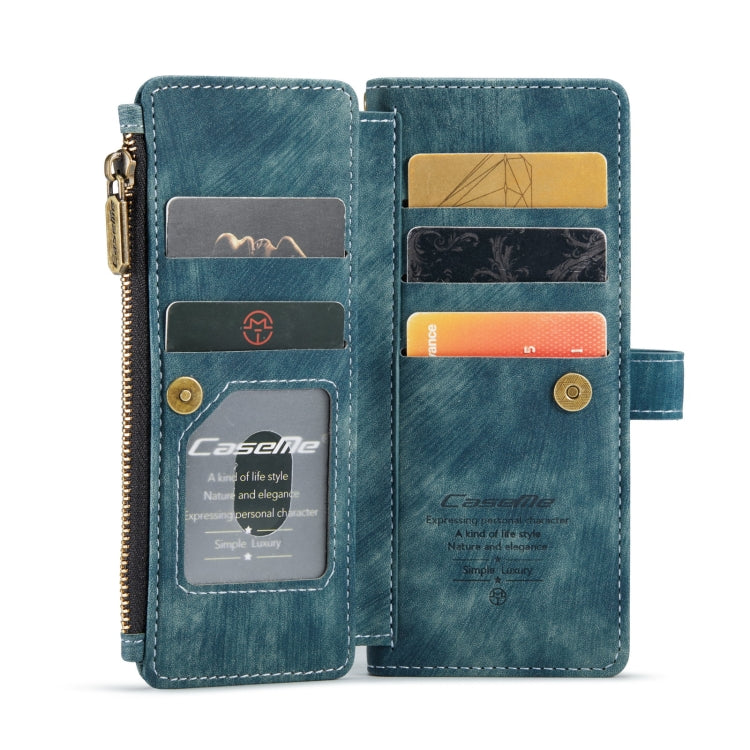 For Samsung Galaxy Z Fold3 5G CaseMe C30 Multifunctional Phone Leather Phone Case(Blue) - free shipping - PMC TechLife - Order now!