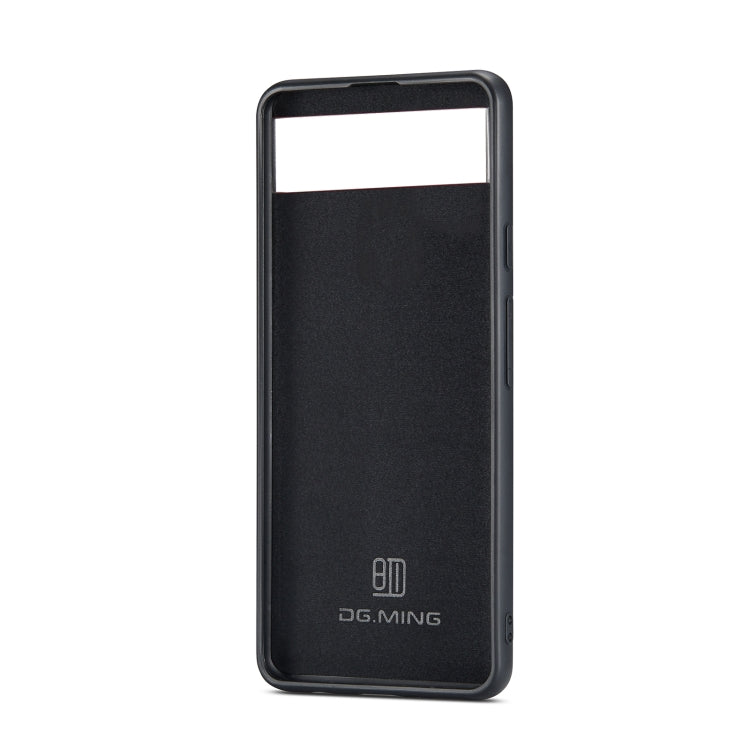 For Google Pixel 6A DG.MING M2 Series 3-Fold Multi Card Bag Phone Case(Coffee) - free shipping - PMC TechLife - Order now!