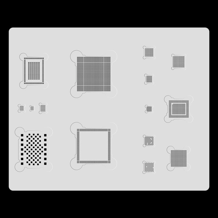 Mijing 3D BGA Solder Reball Tin Plant Net, Model:A9 - BGA Stencils by MIJING | Online Shopping South Africa | PMC Jewellery