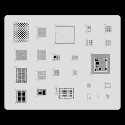 Mijing 3D BGA Solder Reball Tin Plant Net, Model:A12 - BGA Stencils by MIJING | Online Shopping South Africa | PMC Jewellery