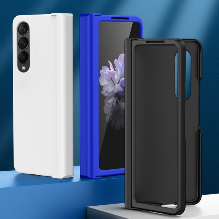 For Samsung Galaxy Z Fold4 5G PC Skin Feel Folding Phone Case(Orange) - Galaxy Z Fold4 5G Cases by PMC TechLife | Online Shopping South Africa | PMC TechLife | Buy Now Pay Later Mobicred
