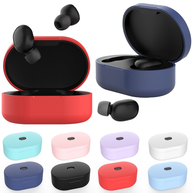 Bluetooth Earphone Silicone Case For Redmi AirDots(Light Purple) - Xiaomi Earphone Case by PMC TechLife | Online Shopping South Africa | PMC TechLife | Buy Now Pay Later Mobicred