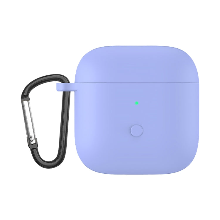 Liquid Silicone One-piece Earphone Protective Case For Redmi Buds3(Light Purple) - Xiaomi Earphone Case by PMC TechLife | Online Shopping South Africa | PMC TechLife