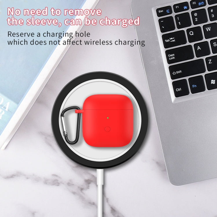 Liquid Silicone One-piece Earphone Protective Case For Redmi Buds3(Light Purple) - Xiaomi Earphone Case by PMC TechLife | Online Shopping South Africa | PMC TechLife