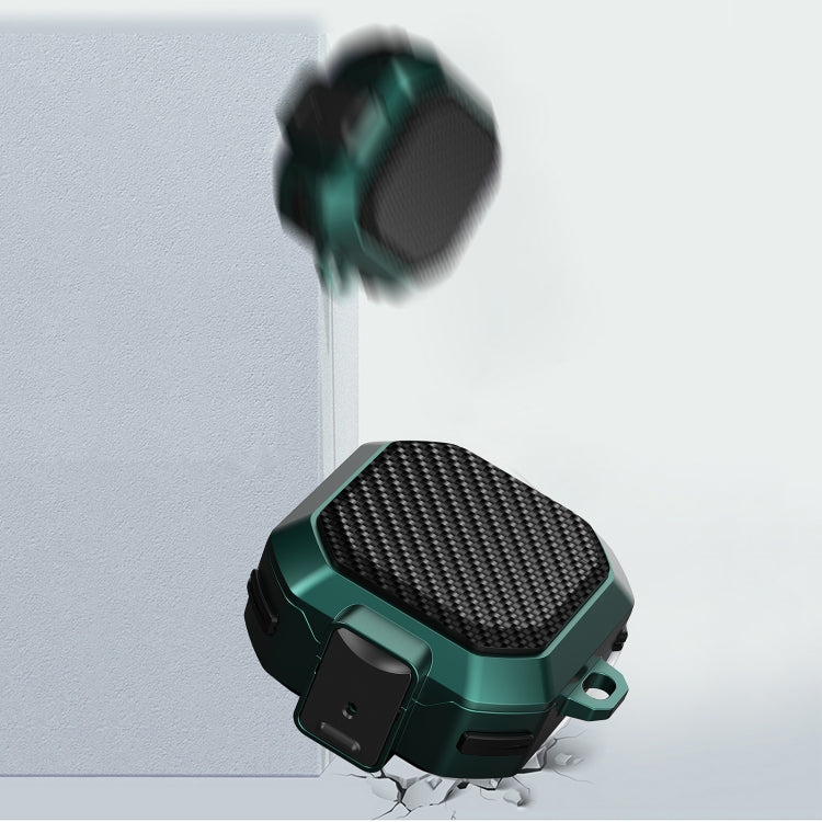 For Samsung Galaxy Buds Live/Buds Pro/Buds 2/2 Pro Anti-fall Earphones Case with Switch(Black) - Samsung Earphone Case by PMC TechLife | Online Shopping South Africa | PMC TechLife