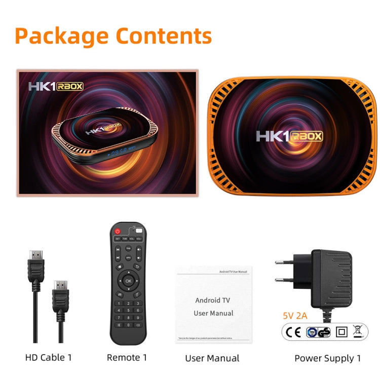 MECOOL HK1RBOX X4 4K TV Box, Android 11 Amlogic S905X4 CPU with RC 4GB+32GB(UK Plug) - free shipping - PMC TechLife - Order now!