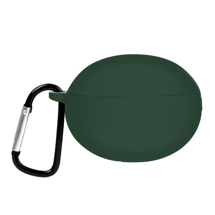 Earphone Liquid Silicone Protective Case For Huawei FreeBuds 5i(Dark Green) - Huawei Earphone Case by PMC TechLife | Online Shopping South Africa | PMC TechLife