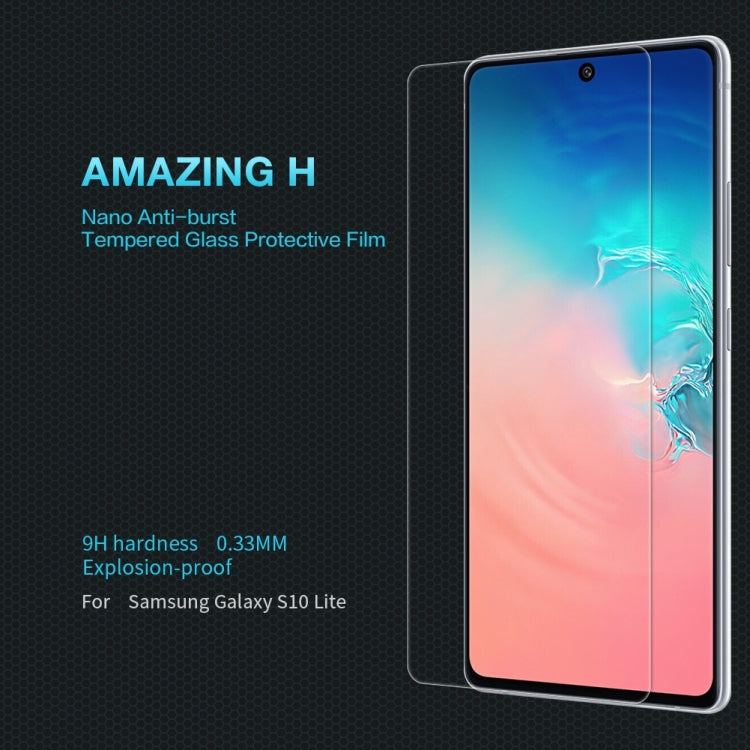 For Galaxy S10 Lite NILLKIN 9H Amazing H Explosion-proof Tempered Glass Film - Galaxy Tempered Glass by NILLKIN | Online Shopping South Africa | PMC Jewellery