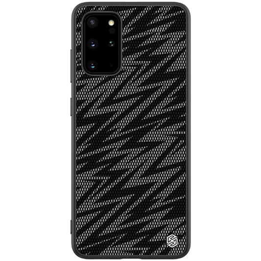 For Galaxy S20+ / Galaxy S20+ 5G NILLKIN Glorious Series TPU + PC 3D Geometric Texture Reflective Mobile Phone Protective Case(Thunderbolt Texture) - Galaxy Phone Cases by NILLKIN | Online Shopping South Africa | PMC Jewellery