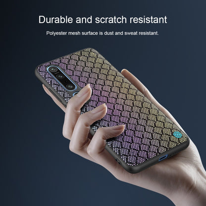 For Xiaomi Mi 10 Pro NILLKIN Glorious Series TPU + PC 3D Geometric Texture Reflective Mobile Phone Protective Case(Silver Light) - Xiaomi Cases by NILLKIN | Online Shopping South Africa | PMC Jewellery