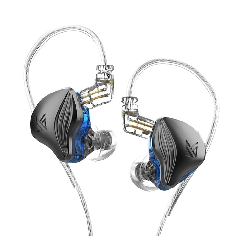 KZ-ZEX 1.2m Electrostatic Dynamic In-Ear Sports Music Headphones, Style:Without Microphone(Gun Grey) - In Ear Wired Earphone by KZ | Online Shopping South Africa | PMC TechLife | Buy Now Pay Later Mobicred