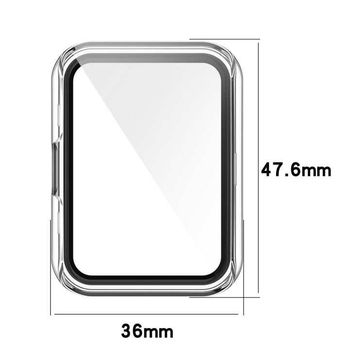 For Huawei Watch Fit 2 / Fit 2 Active PC + Tempered Glass Integrated Watch Case(Transparent) - free shipping - PMC TechLife - Order now!