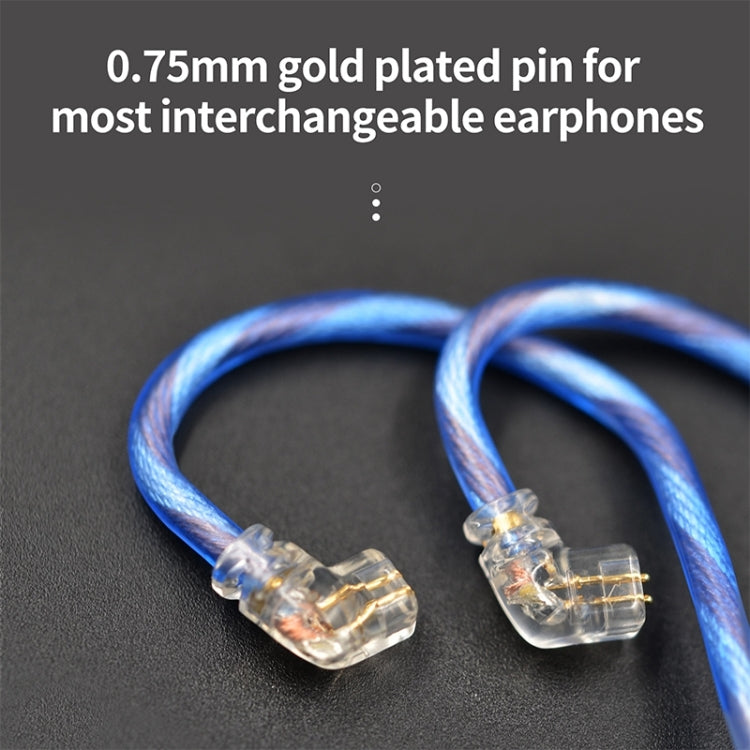 KZ 90-10 2Pin Interface 498 Core DIY Headphone Upgrade Cable,Length: 1.2m(Blue) - free shipping - PMC TechLife - Order now!