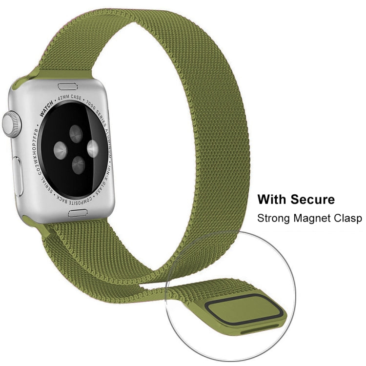 Milanese Stainless Steel Watch Band For Apple Watch Ultra 49mm&Watch Ultra 2 49mm / Series 9&8&7 45mm / SE 3&SE 2&6&SE&5&4 44mm / 3&2&1 42mm(Brown) - free shipping - PMC TechLife - Order now!